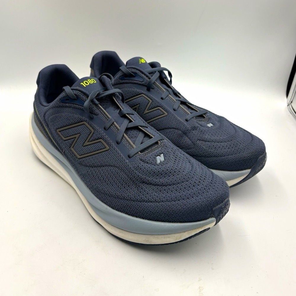 New Balance 1080 Blue Gray White Mesh Sneakers Mens 11 M10802RE